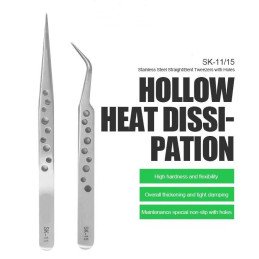 Profi Spitz Pinzette HRC40 gerade & gebogen