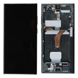 Display für Samsung Galaxy S22 Ultra/G908 Ultra refurbished mit Rahmen