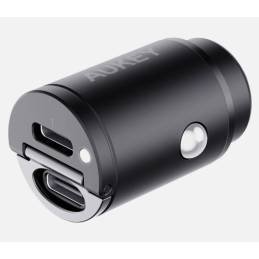 AUKEY 30W 2-Port PD Car Charger Adapter Auto Ladegrät CC-A4