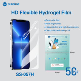 Hydrogel Schutzfolie Flexibel SS-057H, 50 Stk.