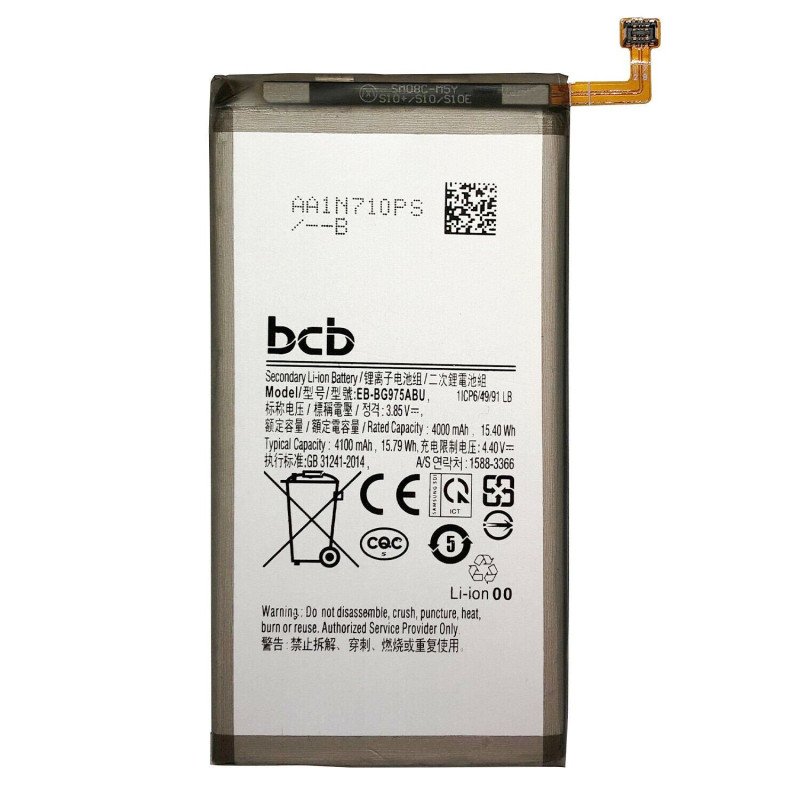 Akku für Samsung Galaxy S10 Plus S10+,  4.100mAh