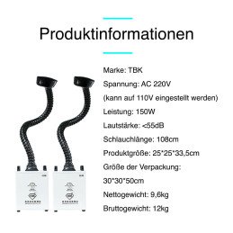 TBK-618 Rauch Entferner