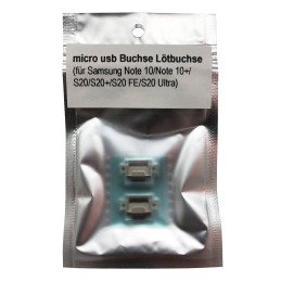 2x Lötbuchse Samsung Galaxy Note 10 Note 10+ S20 S20+