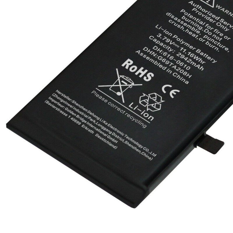 DHLK Akku für iPhone XR, 3.500 mAh (hohe Kapazität)