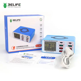 Sunshine RELIFE RL-304S Multifunktionale 8-Port Ladestation