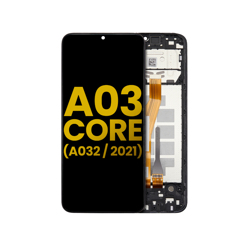 Display für Samsung Galaxy A03 Core/A032F refurbished mit Rahmen