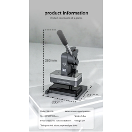 TBK-209 Screen Pressure Machine
