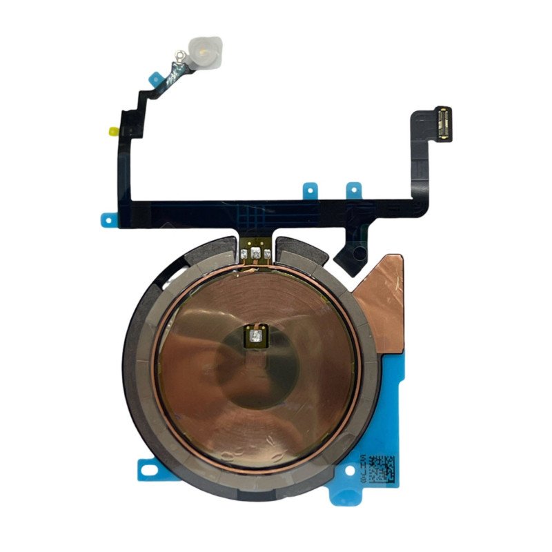 Blitzlicht Flex + NFC Wireless Chargning Induktionsspule mit oberem Mikrofon Chip für iPhone 14 Plus
