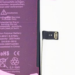 DHLK Akku für iPhone 12 Mini 2.227mAh (normale/standard Kapazität)