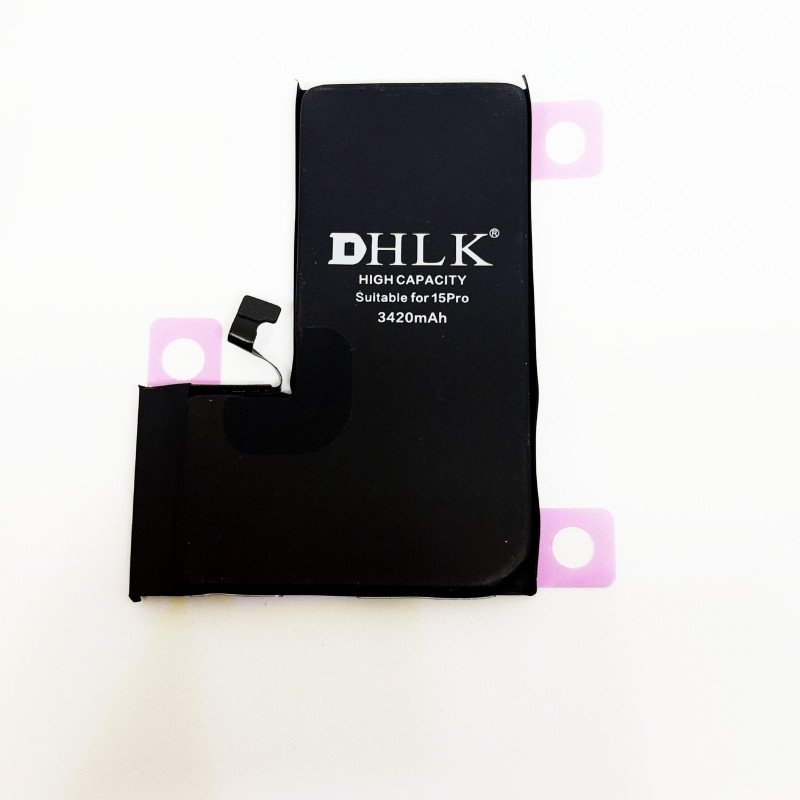 DHLK Akku für iPhone 15 Pro,  3.420mAh (hohe Kapazität)