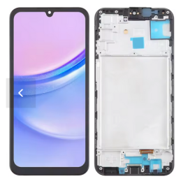 Display für Samsung Galaxy A15 4G (A155F) / 5G (A156B) hard OLED mit Rahmen