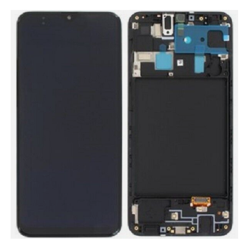 Display für Samsung Galaxy A20 4G/A205F hard OLED mit Rahmen