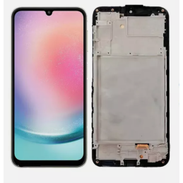 Display für Samsung Galaxy A24 4G/A245F OLED mit Rahmen