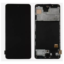 Display für Samsung Galaxy A51 4G/A515 hard OLED mit Rahmen