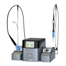 Aixun T420D 200W Dual-Channel-Lötstation mit T245/T210/T115 Griffen für Elektronik