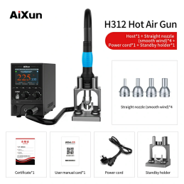 Aixun H312 Intelligente Heißluft-Reparaturstation 1400W Hochleistungs-Reparaturstation