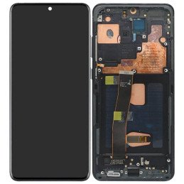 Display für Samsung Galaxy S20 Ultra/G988 Soft OLED mit Rahmen 6,67 inch