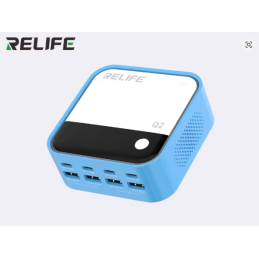 RELIFE Q2 120W 8 Port GaN Ladegerät Dual PD/Dual QC/SCP
