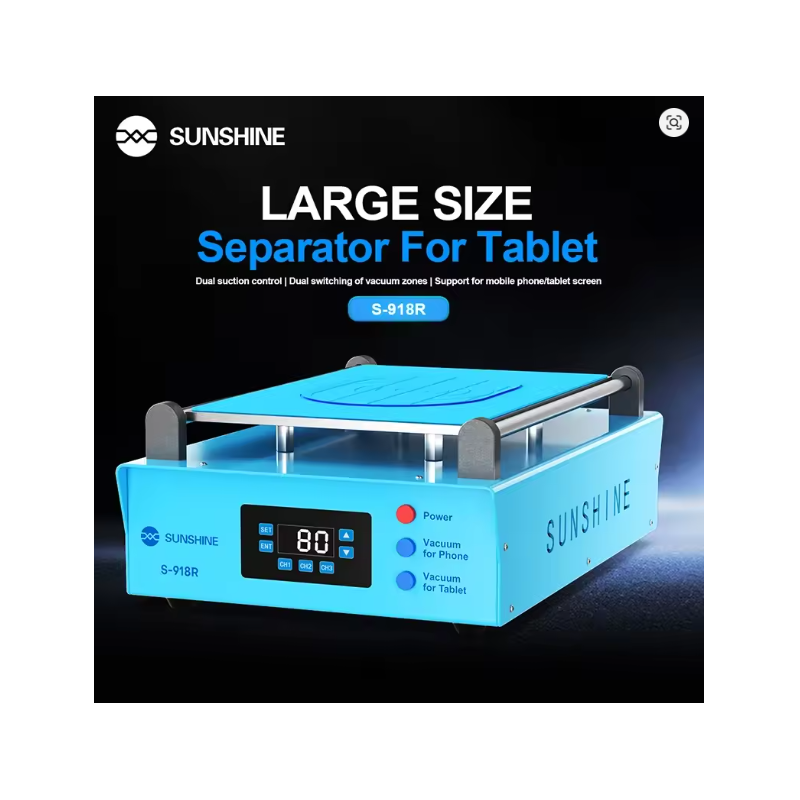 SUNSHINE S-918R Großer Vakuum Display Separator Trennen Öffnen