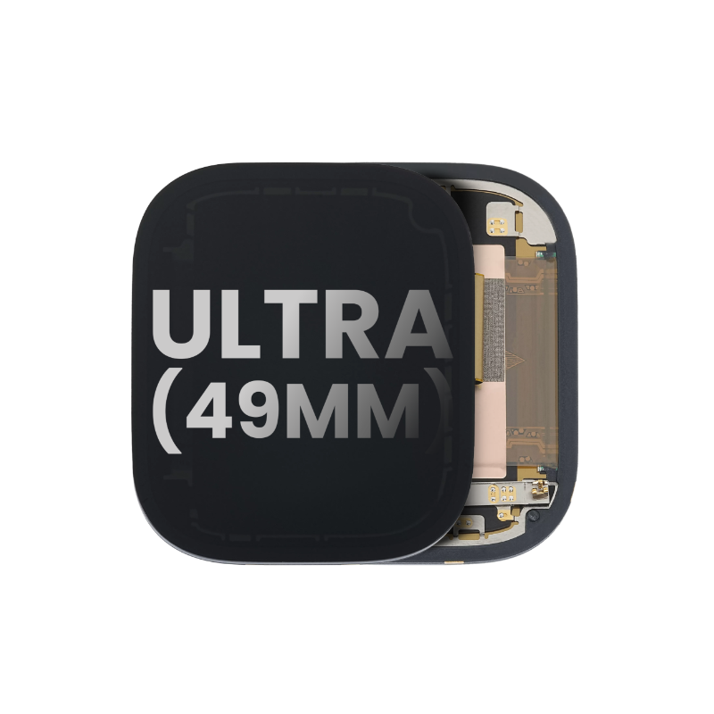 Display für Apple Watch Serie Ultra 49mm Original Gebraucht Schwarz