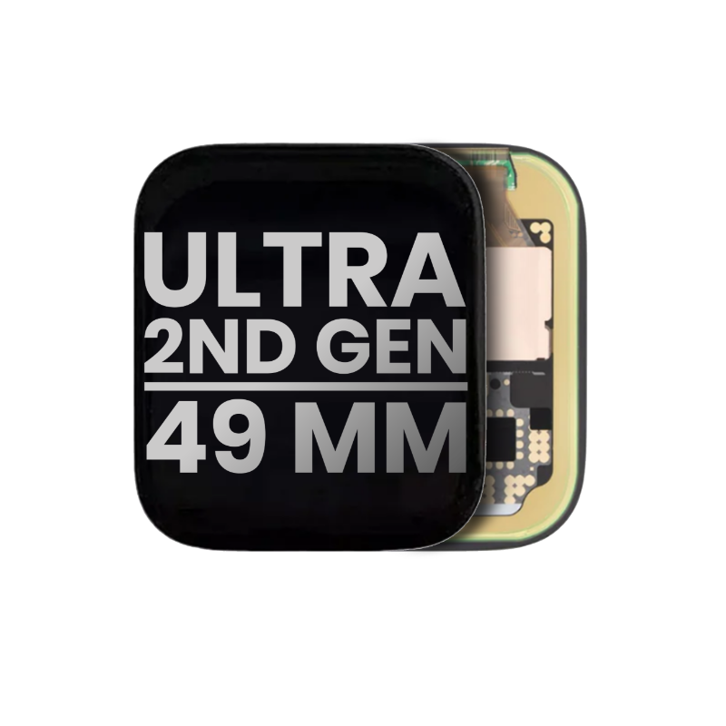 Display für Apple Watch Serie Ultra 2 49mm Original Gebraucht Schwarz