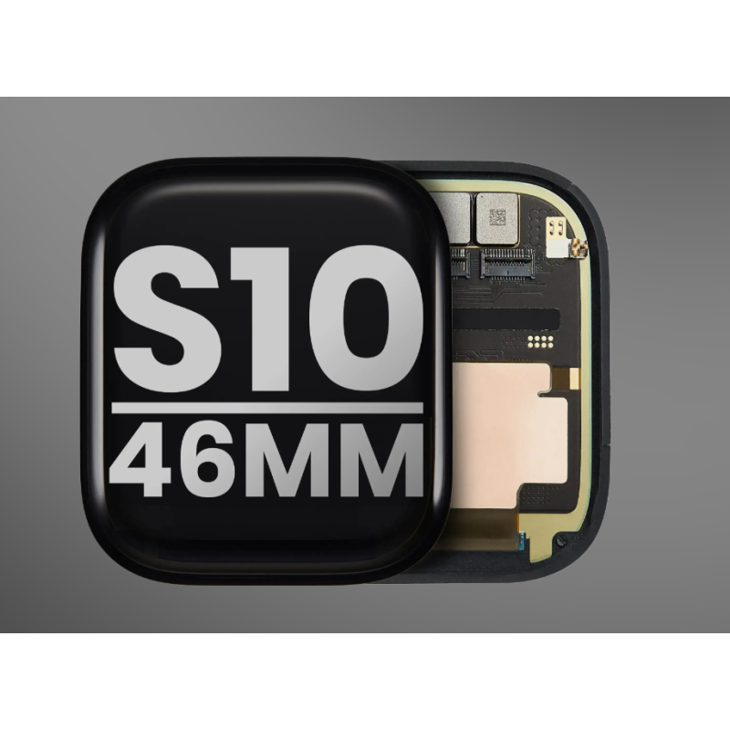 Display für Apple Watch Serie 10 46mm Original Gebraucht Schwarz