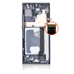 Display für Samsung Galaxy Note 20 Ultra (N985F|N986B) Soft OLED mit Rahmen