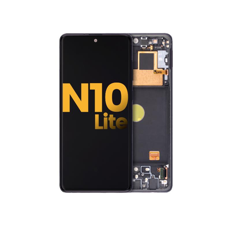 Display für Samsung Galaxy Note 10 Lite (N770F) Soft OLED mit Rahmen