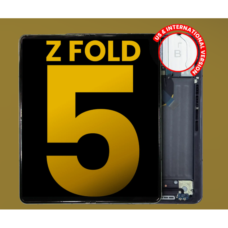 Inneres Display für Samsung Galaxy Z Fold 5 (F946B) ORG refurbished mit Rahmen