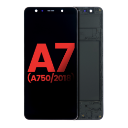 Display für Samsung Galaxy A7 2018 (A750F) hard OLED mit Rahmen
