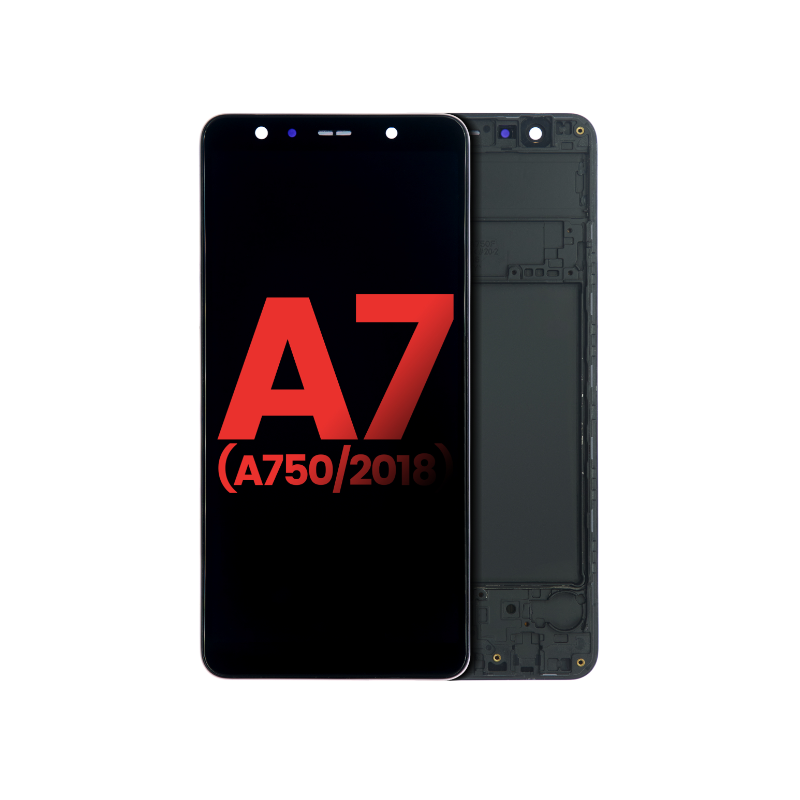 Display für Samsung Galaxy A7 2018 (A750F) hard OLED mit Rahmen