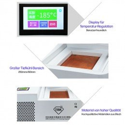LCD Mini Freezer TBK-578  Bildschirm Entferner Displaytausch leicht gemacht