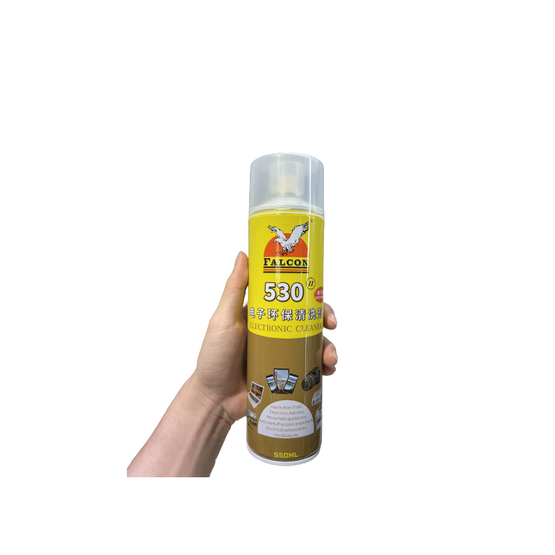 24* Falcon530 Reiniger Contact Cleaner Spray 550ml + Sunshine Tuch / Wipe 400 Stk.