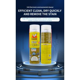 24* Falcon530 Reiniger Contact Cleaner Spray 550ml + Sunshine Tuch / Wipe 400 Stk.