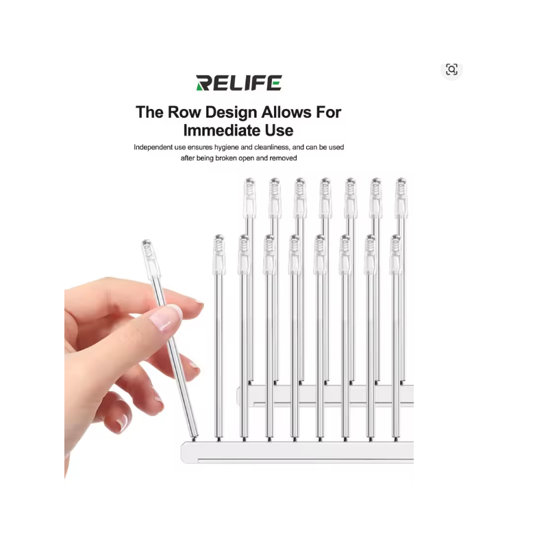 Relife RL-094 Kamera Reinigungsstick 48 Stk. 5mm Kopf - Ersatzteile Reinigung klebender Staubstick 360°
