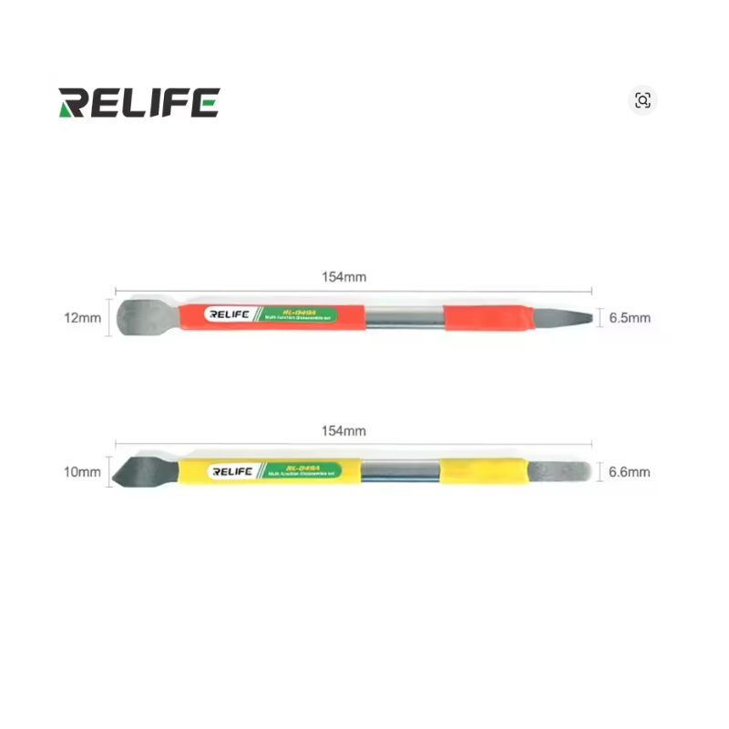 RELIFE RL-049A Doppelkopf-Mehrzweck-Öffner – 10-in-1 Profi-Tool für Dispaly, Backcover, Akku-Entfernung, Kleber & Zinnschaber
