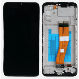 Display für Samsung Galaxy A02S / M02S (A025G/M025G) refurbished mit Rahmen