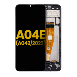 Display für Samsung Galaxy A04e/M04 (A042/M045) refurbished mit Rahmen