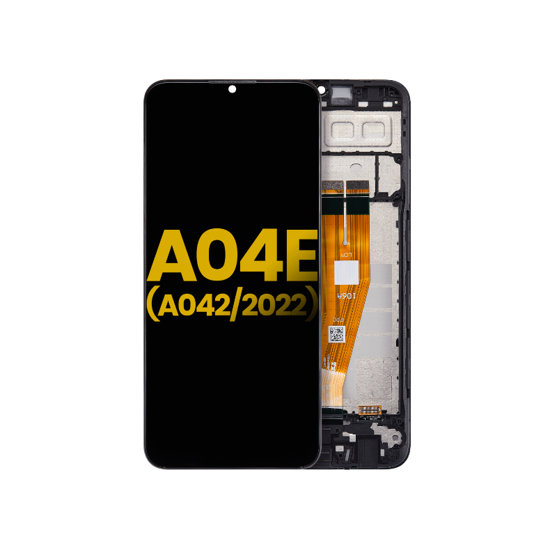 Display für Samsung Galaxy A04e/M04 (A042/M045) refurbished mit Rahmen