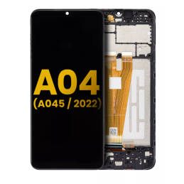 Display für Samsung Galaxy A04 (A045) refurbished mit Rahmen