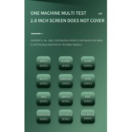DL400 Pro Display Tester 8-in-1 Multifunktion – Für iPhone / iPad / iWatch / Samsung / Huawei / Xiaomi – True Tone Reparatur