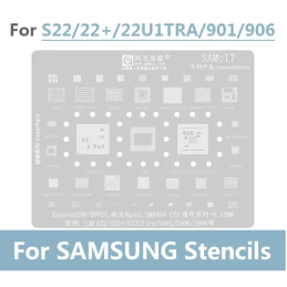 Samsung Galaxy S Serie Reball Stencils ab S20 1 Set