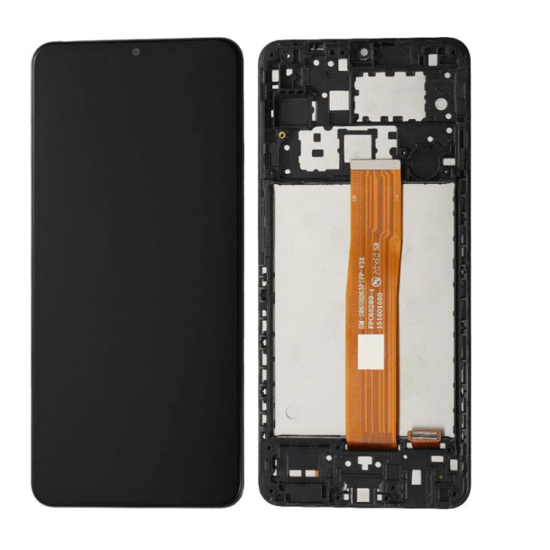 Display für Samsung Galaxy A12 (A125) refurbished mit Rahmen