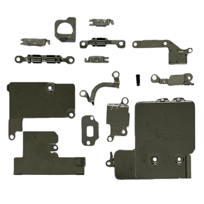 Metallhalterungen Blech Set interne Abdeckung Teile für iPhone 13 Mini
