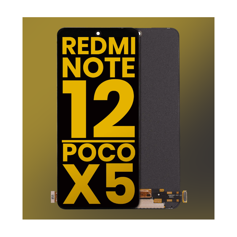 Display für Xiaomi Redmi NOTE 12 4G/NOTE 12 5G/POCO X5 - INCELL FHD