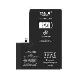 DEJI Akku für iPhone 14 Pro 3510 mAh H.K.