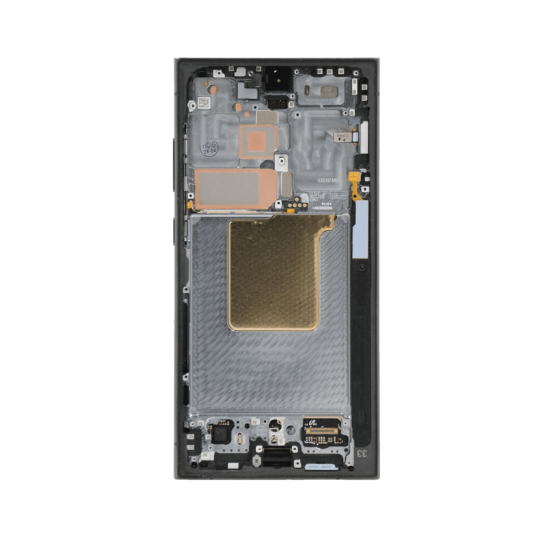 Display für Samsung Galaxy S24 Ultra/S928 Soft OLED mit Rahmen