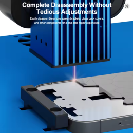 SUNSHINE SS-890B MINI Lasermaschine – Für iPhone X–17 Serie, Backcover, Display, Kleber- und Rahmenentfernung, Gravur