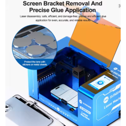 SUNSHINE SS-890B MINI Lasermaschine – Für iPhone X–17 Serie, Backcover, Display, Kleber- und Rahmenentfernung, Gravur