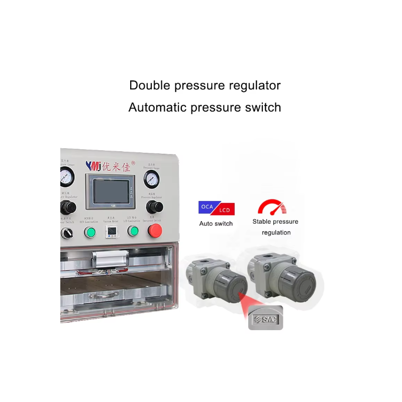 YMJ-TTH-200 15-Zoll-LCD-OCA-Laminiermaschine für die Reparatur von Mobiltelefon-Tablet-Displays